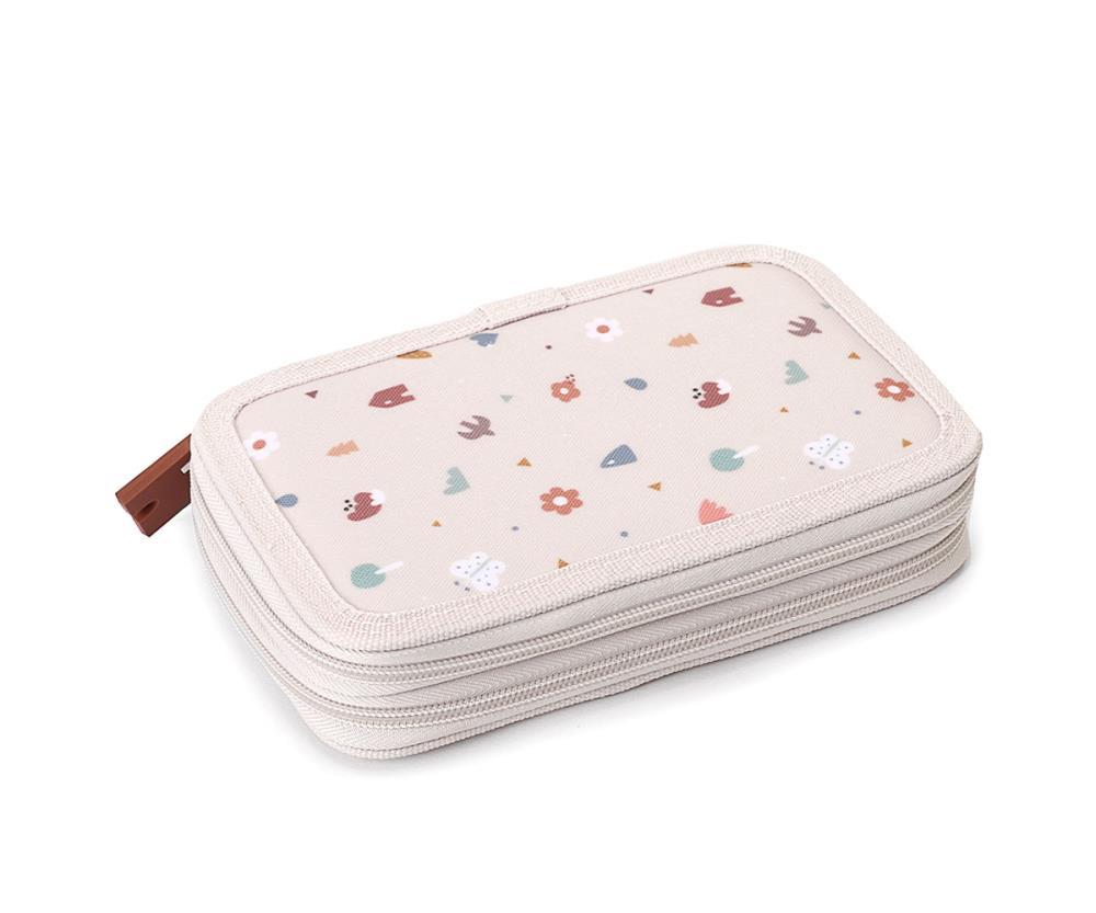 Tutete Geometric Nature Double Pencil Case