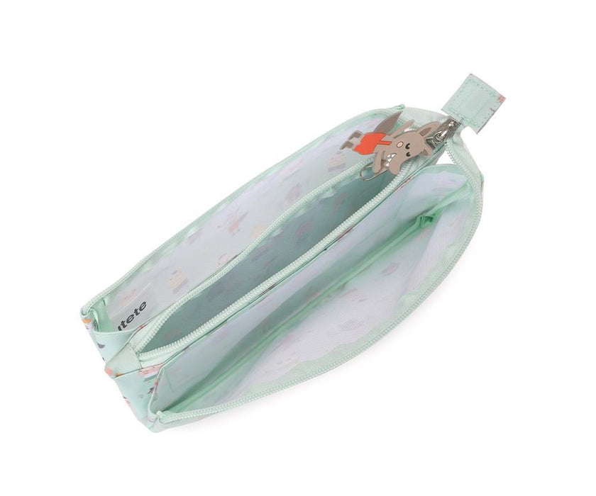 Estojo com 3 Compartimentos Tutete Three Little Pigs