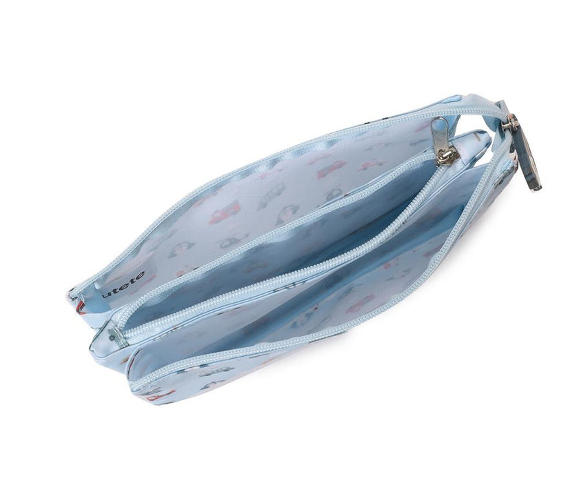 Estojo com 3 Compartimentos Tutete City Cars