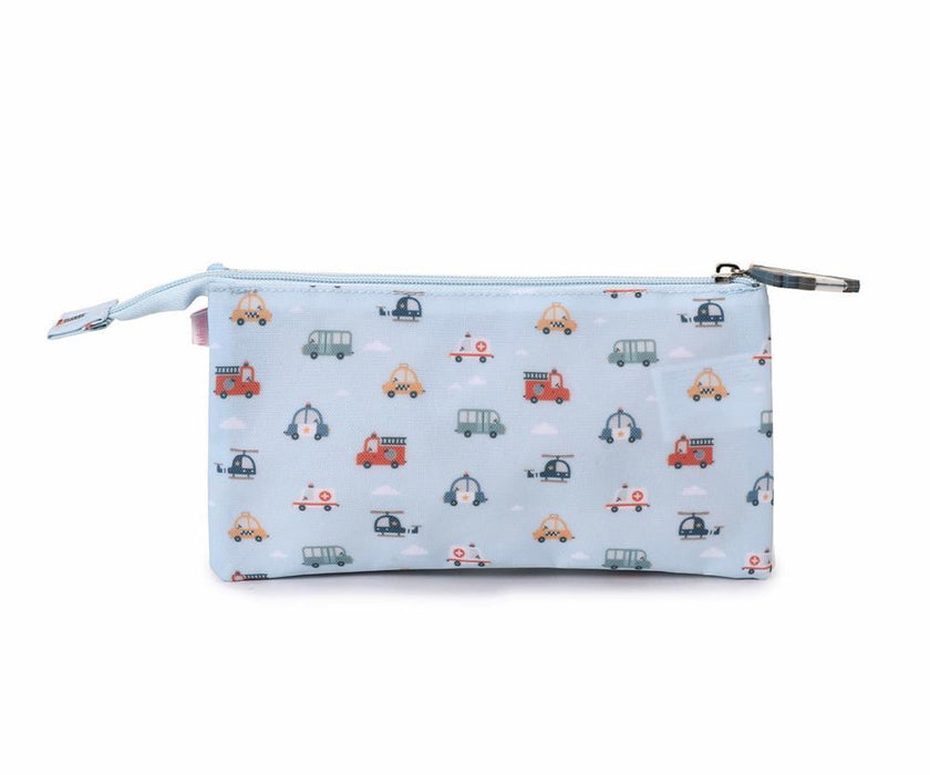 Estojo com 3 Compartimentos Tutete City Cars