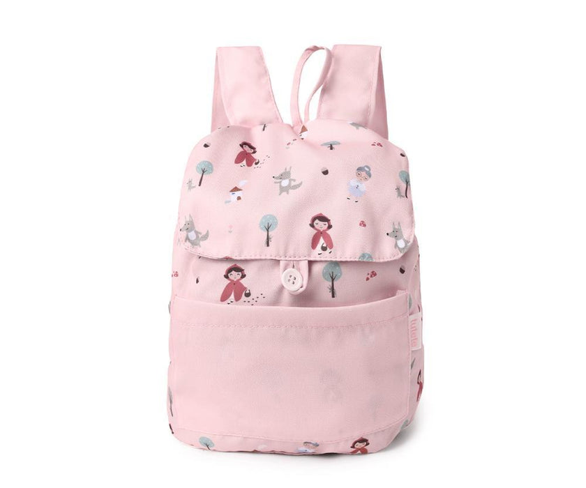 Mochila Pequena em Tecido Tutete Little Red 29x27cm