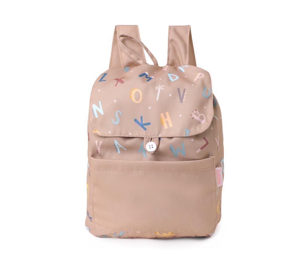Tutete Funny Letters Small Fabric Backpack 29x27cm