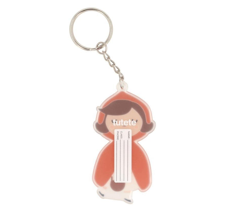 Porta-Chaves de Identificação em Silicone Tutete Little Red