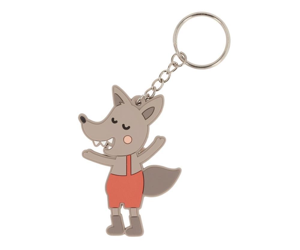 Tutete Three Little Pigs Silicone ID Keychain