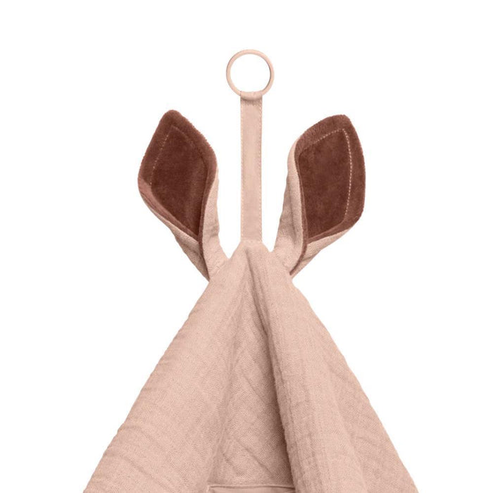 Doudou com Clip para Chupeta Bibs Kangaroo Blush