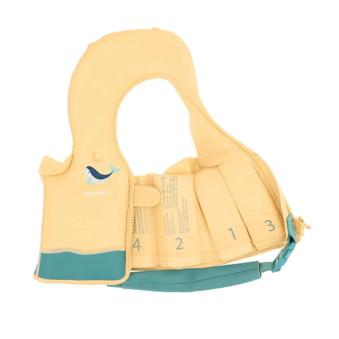 Colete de Aprendizagem Monnëka Whale Teal 1-2 Anos
