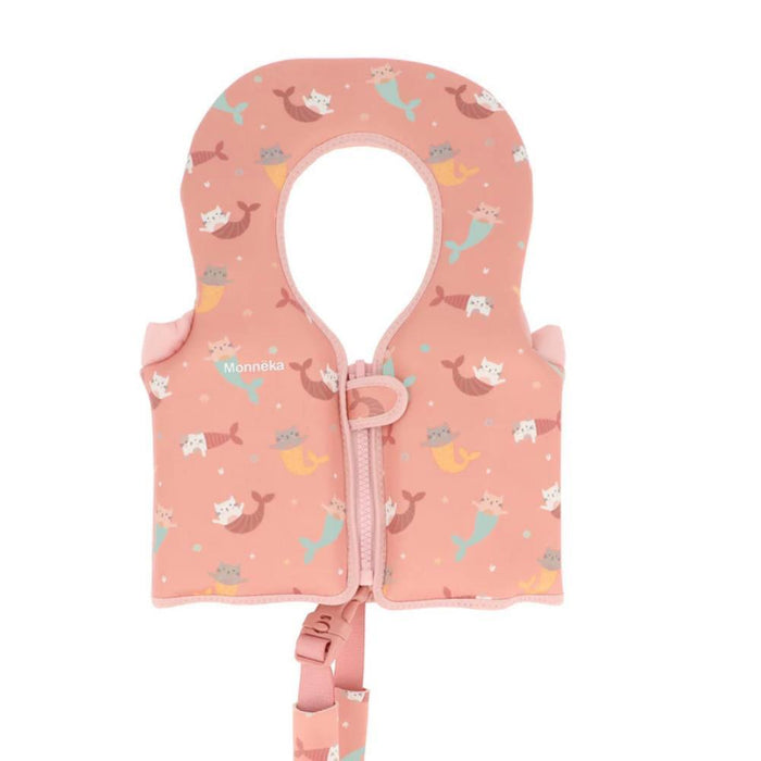 Colete de Aprendizagem Monnëka Mermaid Cats 1-2 Anos