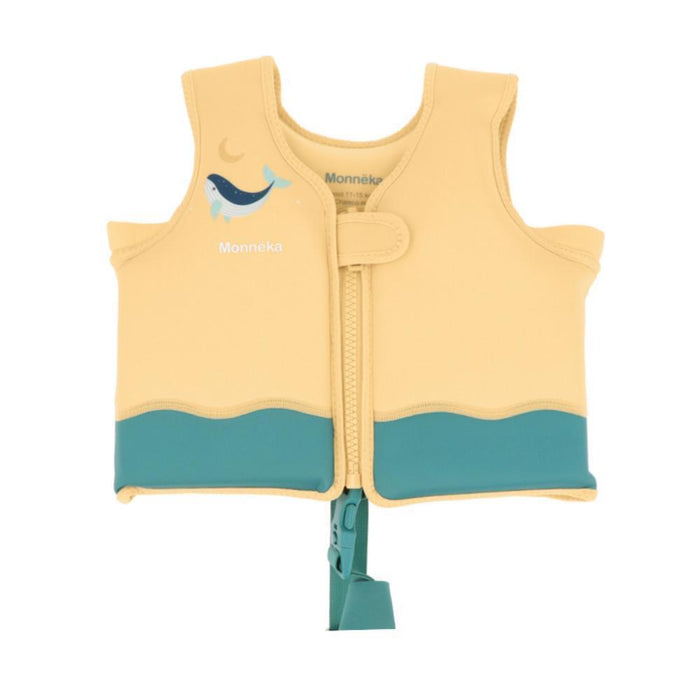 Colete de Aprendizagem Monnëka Whale Teal 2-3 Anos