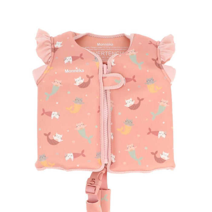 Colete de Aprendizagem Monnëka Mermaid Cats 2-3 Anos