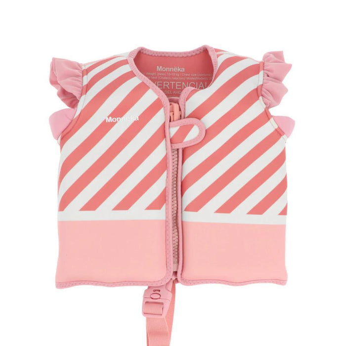 Colete de Aprendizagem Monnëka Stripes Bloom & Blush 2-3 Anos