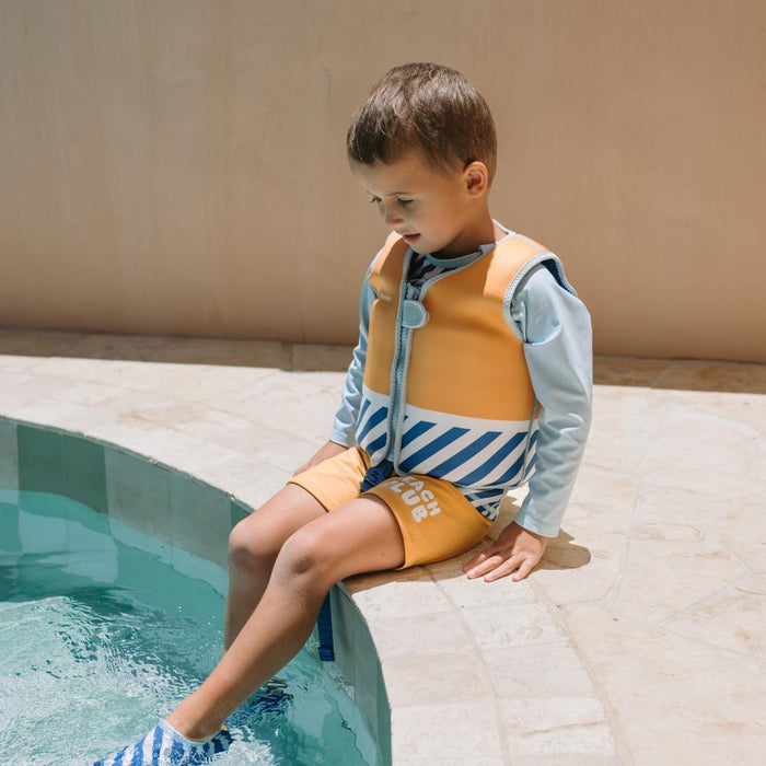 Colete de Aprendizagem Monnëka Stripes Blues & Beyond 2-3 Anos