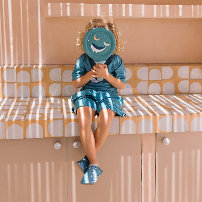 Raquetes em Neoprene Monnëka Whale Teal