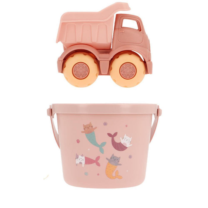 Conjunto de Praia Monnëka Mermaid Cats 9 Peças