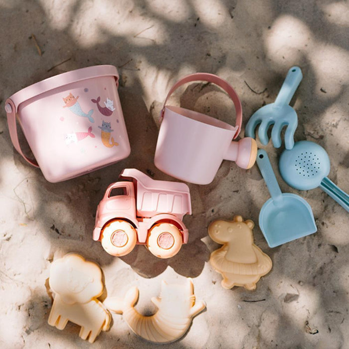 Conjunto de Praia Monnëka Mermaid Cats 9 Peças