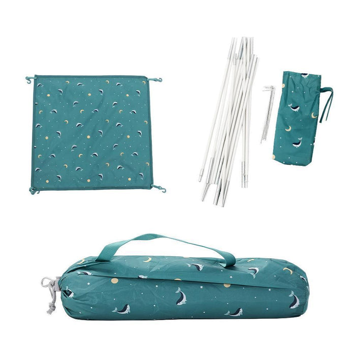 Tenda de Praia/Jardim UPF50+ Monnëka Whale Teal