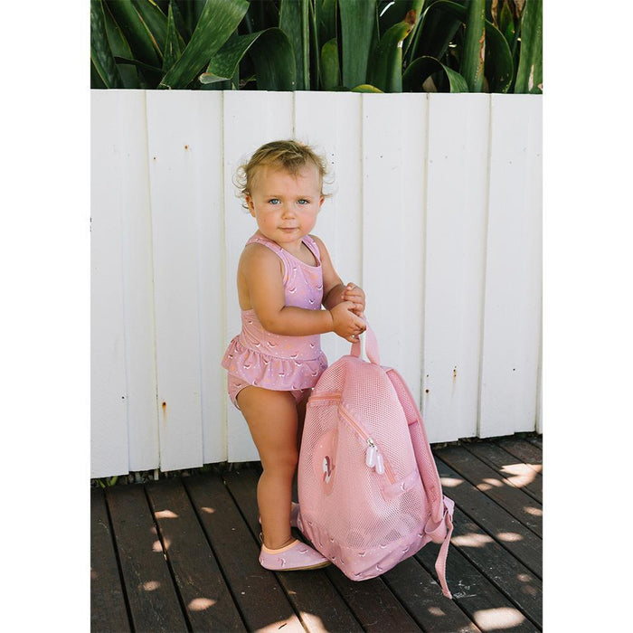 Mochila de Praia Monnëka Whale Pink