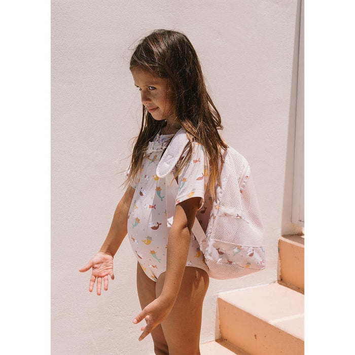 Mochila de Praia Monnëka Mermaid Cats