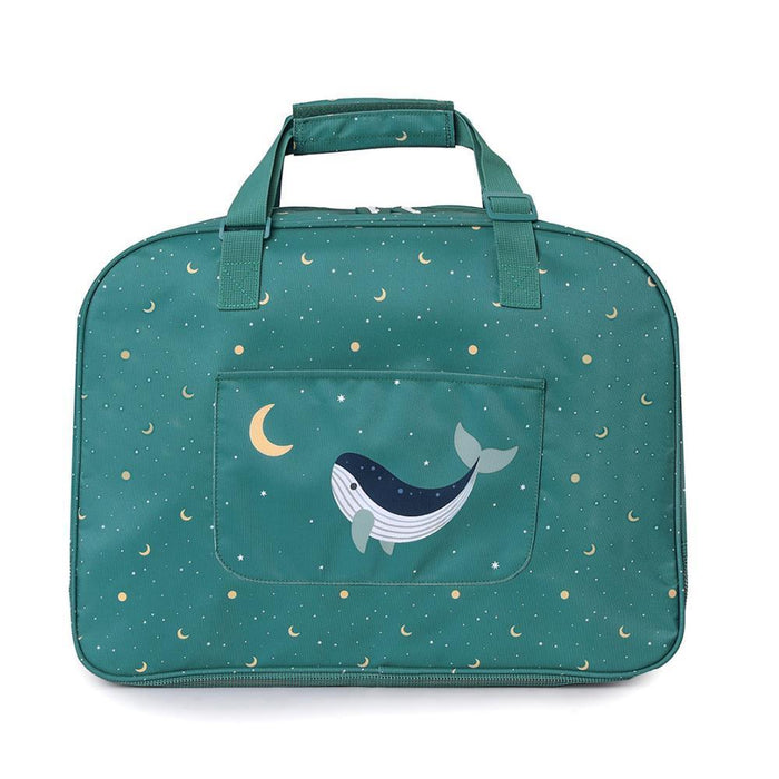 Mala de Praia com Rede Anti-Areia Monnëka Whale Teal