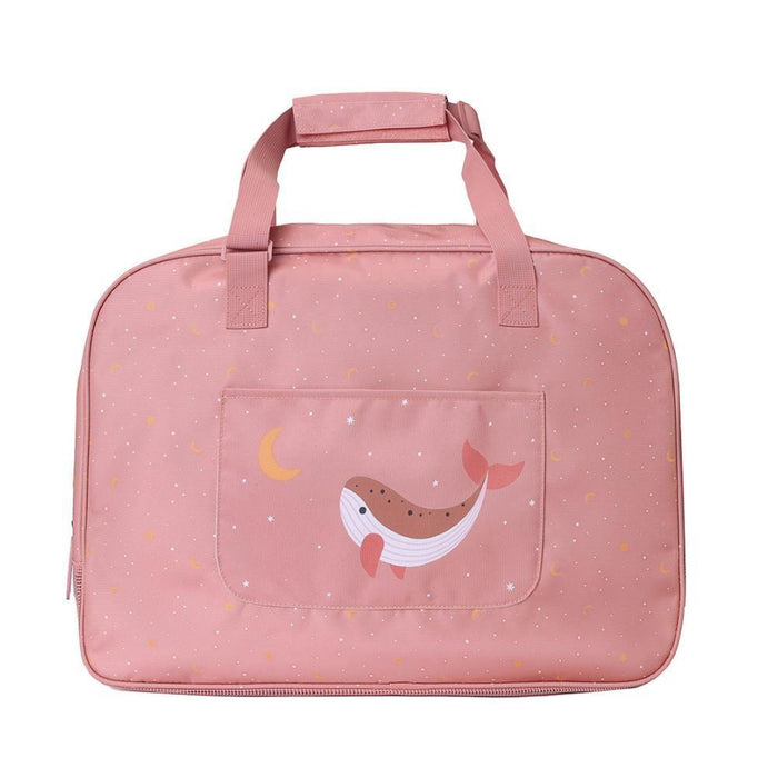Mala de Praia com Rede Anti-Areia Monnëka Whale Pink