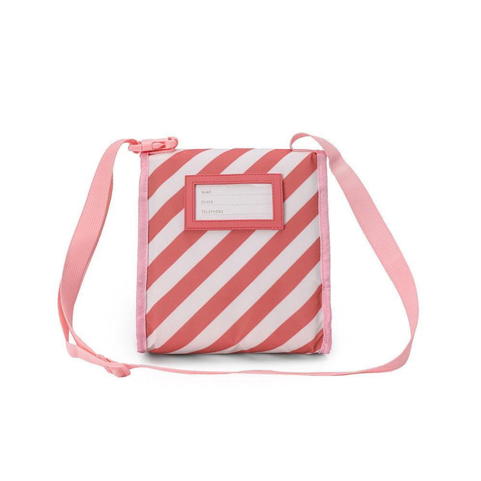 Lancheira Térmica Monnëka Stripes Bloom & Blush