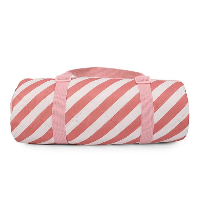 Manta de Piquenique Monnëka Stripes Bloom & Blush 140x170cm