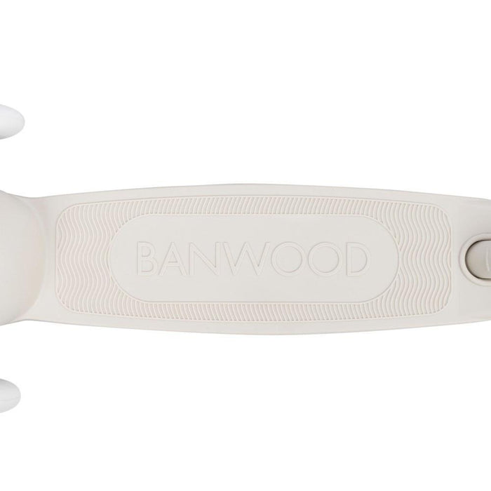 Trotinete Banwood Eco com Cesta Pin&Ride Ivory