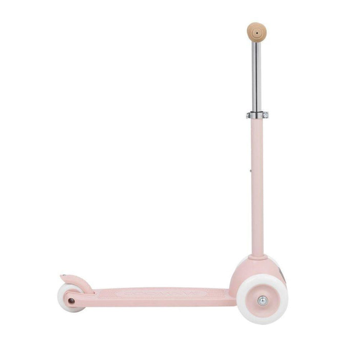 Trotinete Banwood Eco com Cesta Pin&Ride Faded Pink