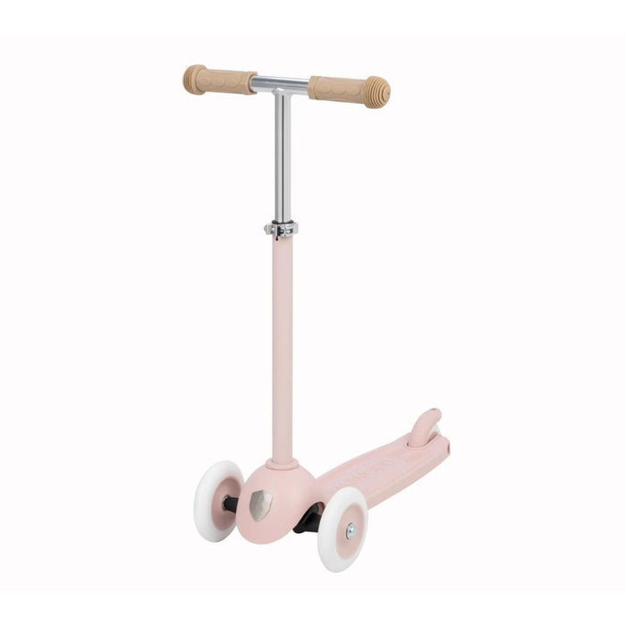 Trotinete Banwood Eco com Cesta Pin&Ride Faded Pink