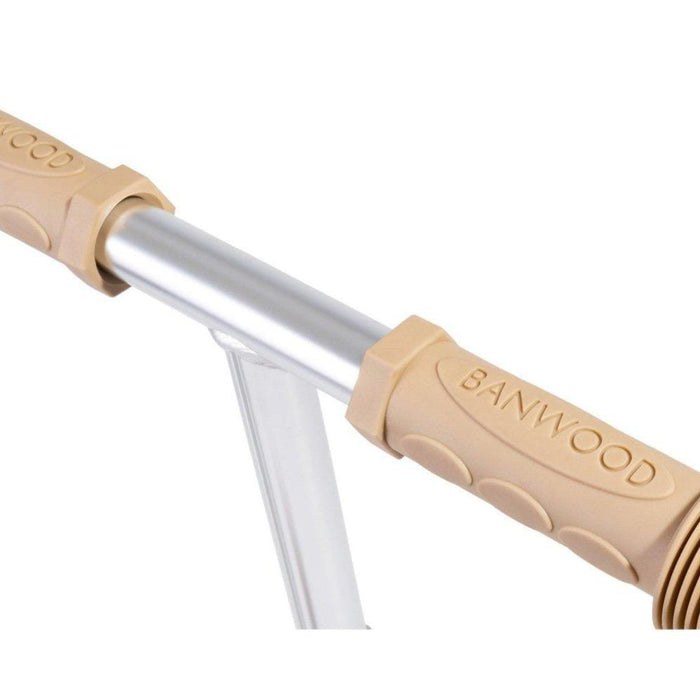Trotinete Banwood Eco com Cesta Pin&Ride Raspberry