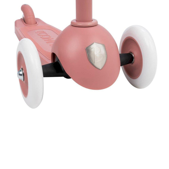 Trotinete Banwood Eco com Cesta Pin&Ride Raspberry