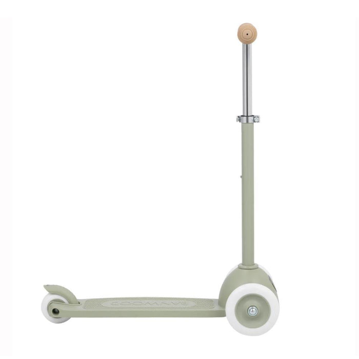 Trotinete Banwood Eco com Cesta Pin&Ride Olive