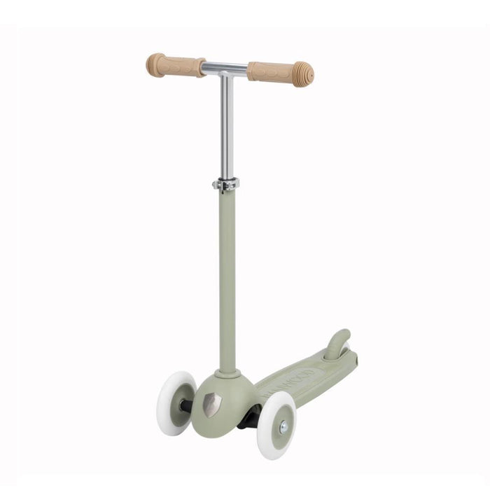 Trotinete Banwood Eco com Cesta Pin&Ride Olive