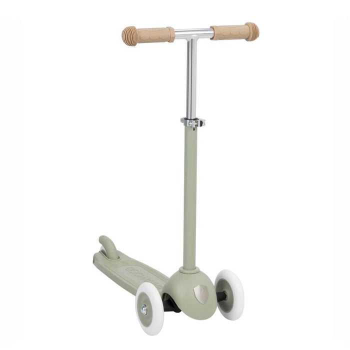 Trotinete Banwood Eco com Cesta Pin&Ride Olive