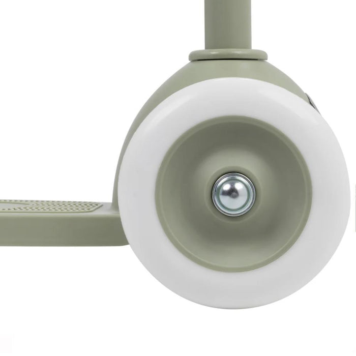 Trotinete Banwood Eco com Cesta Pin&Ride Olive
