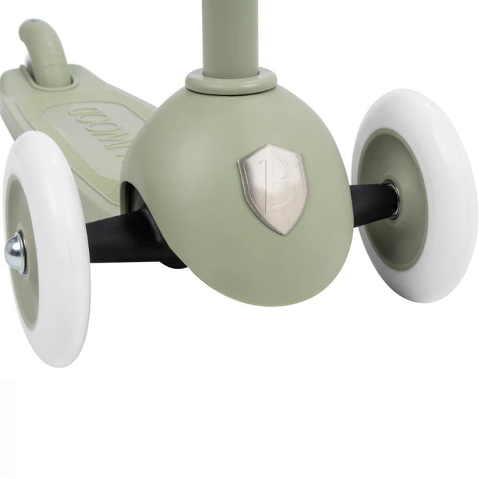 Trotinete Banwood Eco com Cesta Pin&Ride Olive