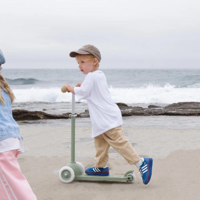 Trotinete Banwood Eco com Cesta Pin&Ride Olive