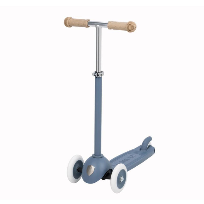 Trotinete Banwood Eco com Cesta Pin&Ride Deep Sea