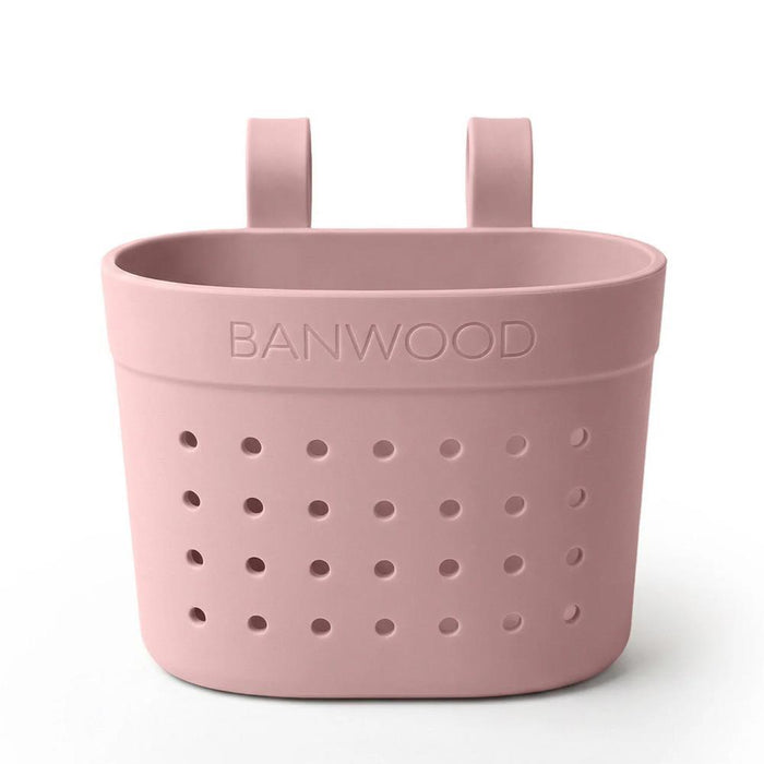 Trotinete Banwood Eco com Cesta Pin&Ride Dusty Rose