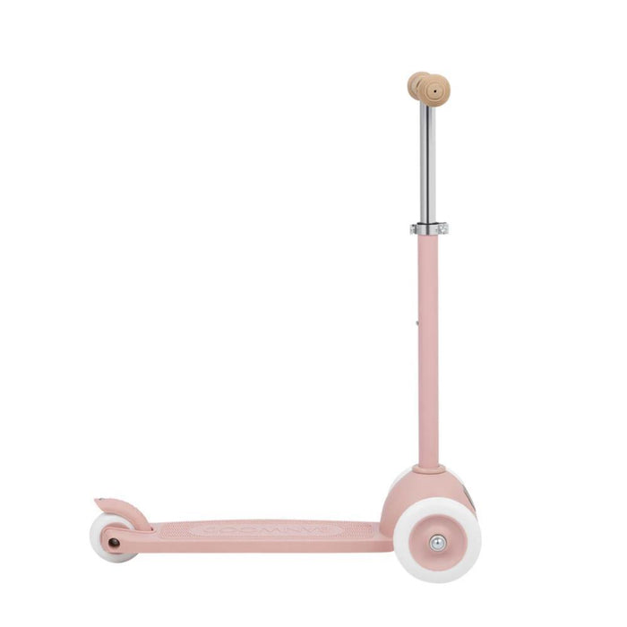 Trotinete Banwood Eco com Cesta Pin&Ride Dusty Rose