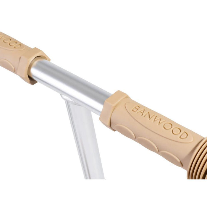 Trotinete Banwood Eco com Cesta Pin&Ride Dusty Rose