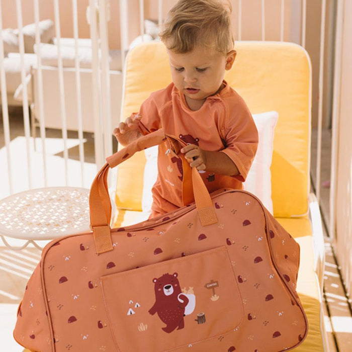 T-Shirt Praia UPF50+ Monnëka Camping 1-2 Anos