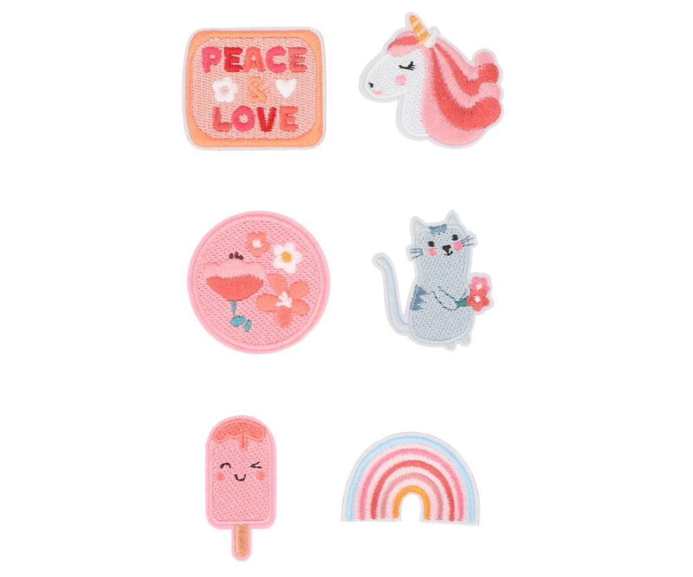 Conjunto de Patches Autocolantes Têxteis Tutete Fantasy