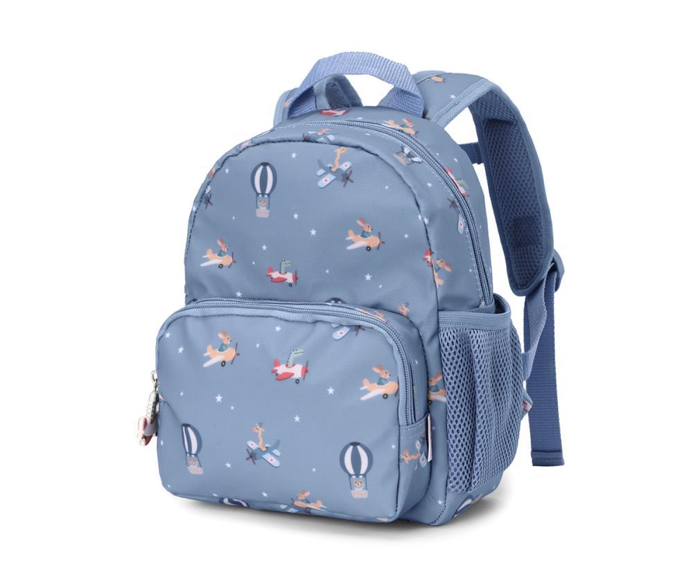 Mochila Pequena com Bolso Tutete Planes 28cm