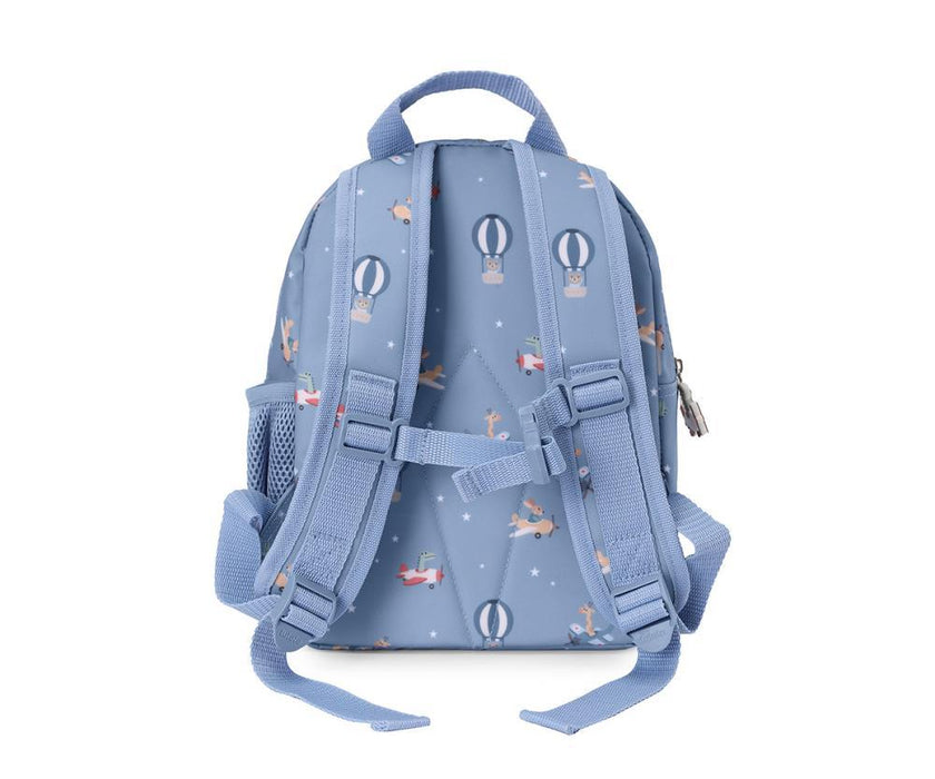 Mochila Pequena com Bolso Tutete  Planes 28cm