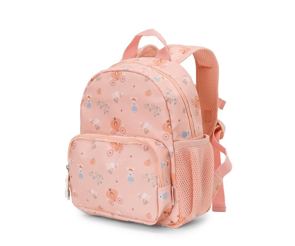 Mochila Pequena com Bolso Tutete Mouse Fairies 28cm