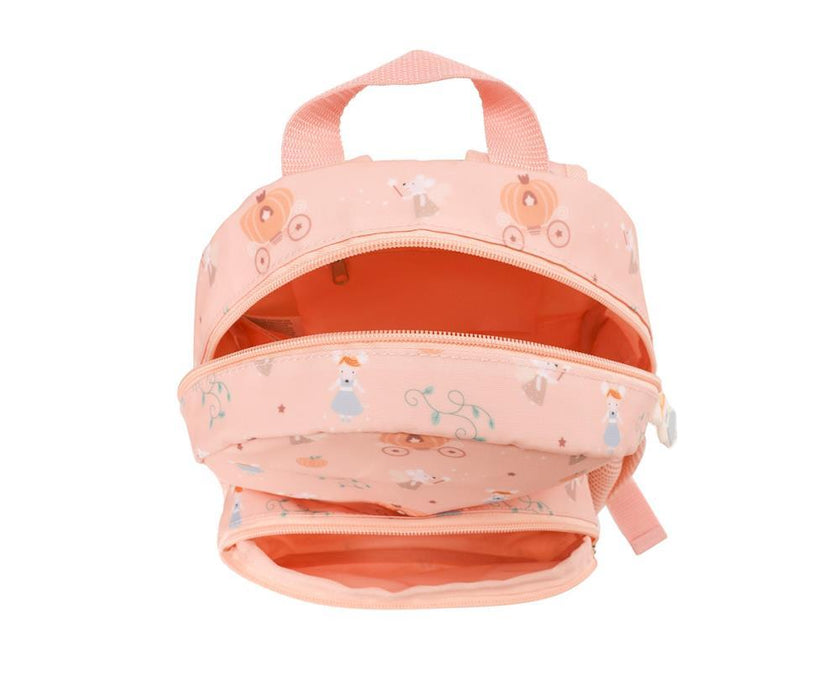 Mochila Pequena com Bolso Tutete Mouse Fairies 28cm