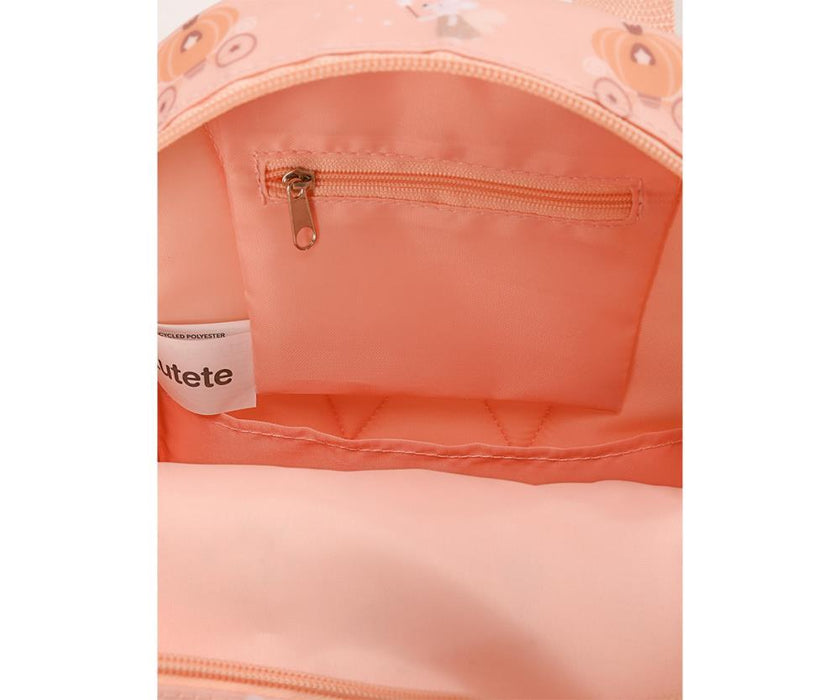 Mochila Pequena com Bolso Tutete Mouse Fairies 28cm