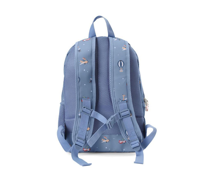 Mochila Média com Porta-Chaves Tutete Planes 38cm
