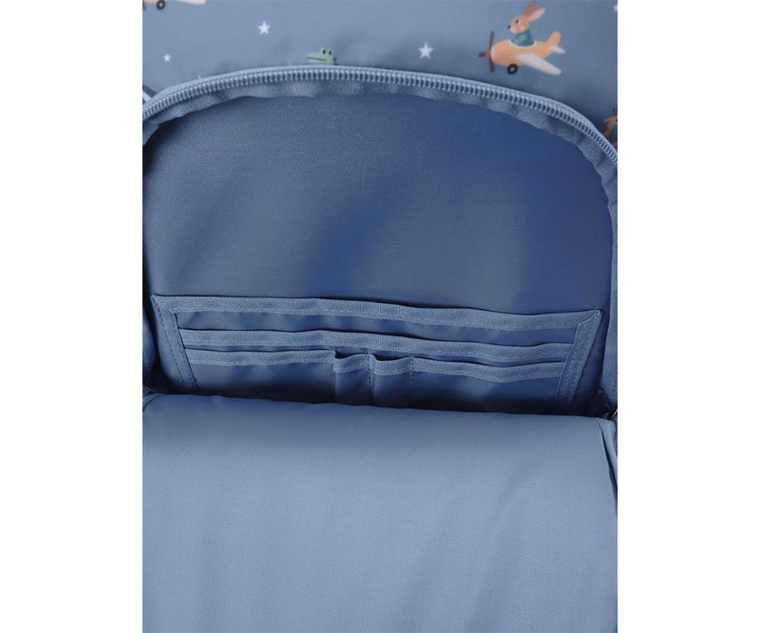 Mochila Média com Porta-Chaves Tutete Planes 38cm