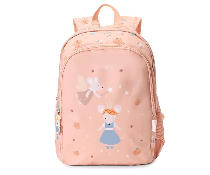 Mochila Média com Porta-Chaves Tutete Mouse Fairies 38cm